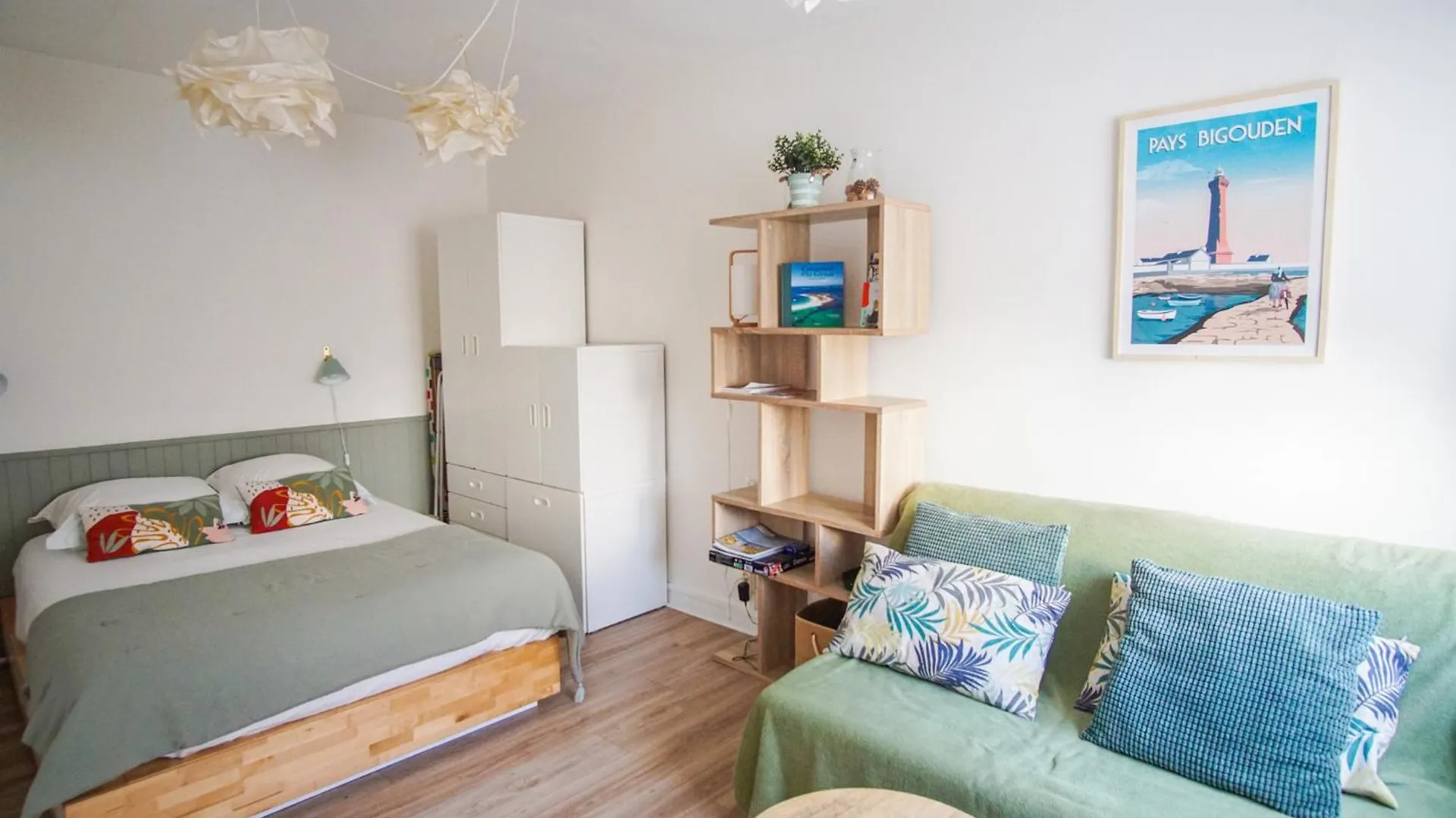 -Zoey- Beau T1 Bis Avec Parking Appartement Concarneau 0*,